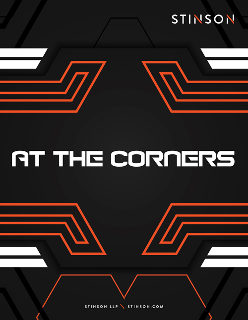At the Corners Newsletter Cover Page At the Corners Newsletter